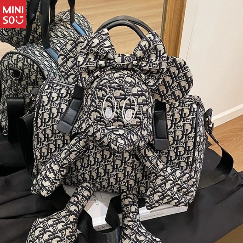 

Disney Mickey Tote Bag, Fashion Large Print Shoulder Bag for Women, Luxury Style