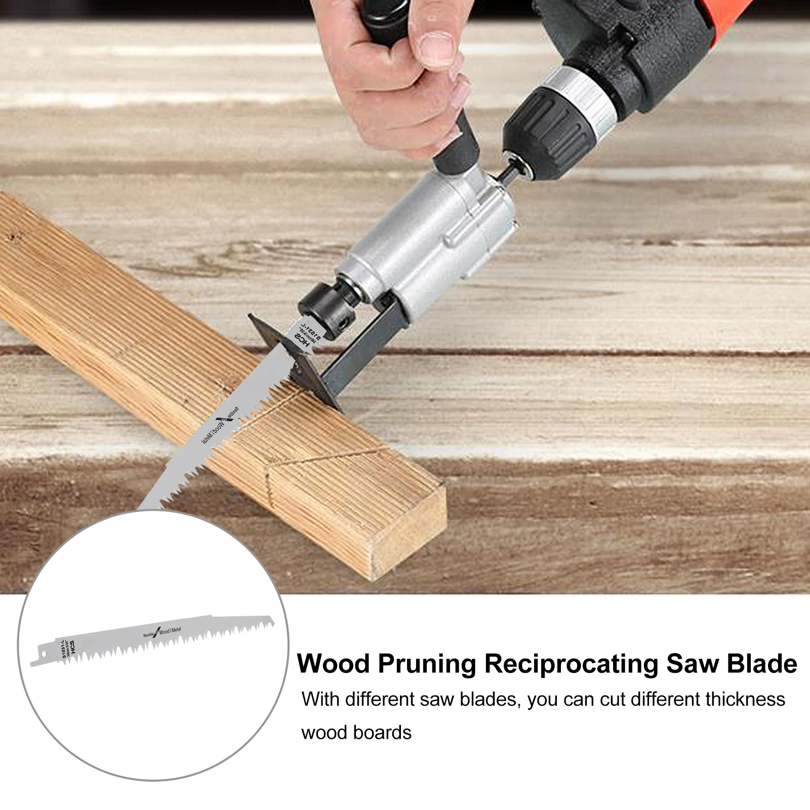 

Reciprocating Blades Carbon Steel Wood Pruning Fast Cutting Replacement For Plastic Pipes Wood Planks Tool Teeth