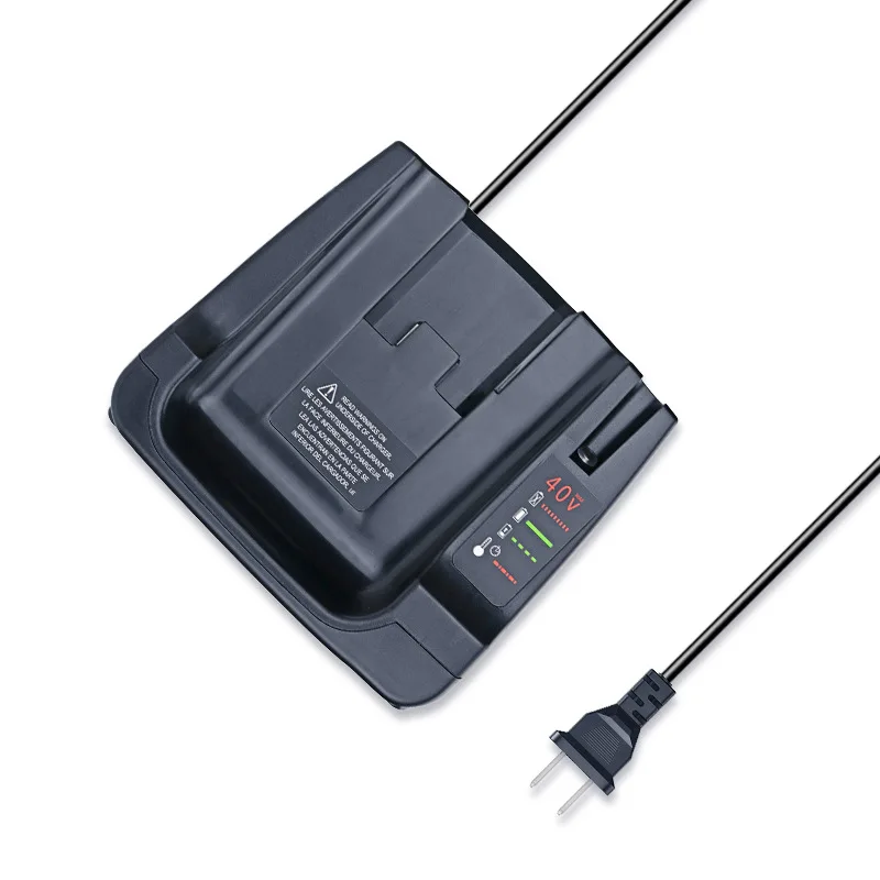 Alta qualidade 40v max carregador rápido adequado para black & decker lcs36 lcs40 36v nova bateria de íon de lítio lbxr36 lbxr2036 lbx2540