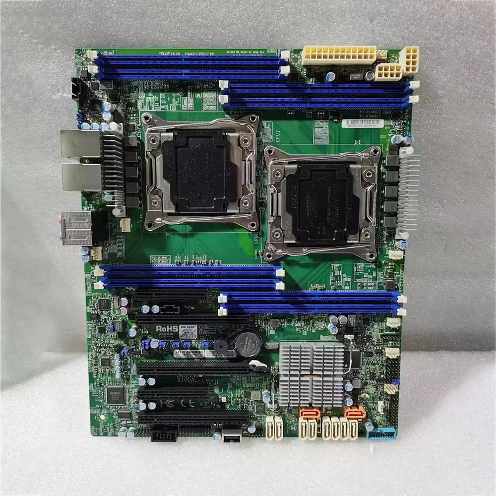 X10DAL-i untuk Supermicro Workstation Motherboard DDR4 LGA2011 E5-2600 V4 V3 Prosesor Keluarga SATA3 LGA2011 DDR4