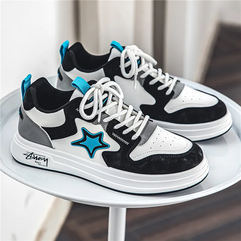 

Trend Casual Men's Sports Shoes Star Designer Men's Shoes Autumn Original Man Skateboard Shoes Breathable Low-Cut Sneakers Men