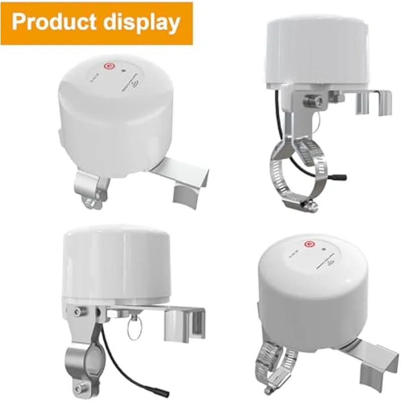 A23E-EU Plug,WIFI Smart Water Valve Shut Off Tool Automatic Remote Control On And Off Electric Gas Shutoff Valve Main