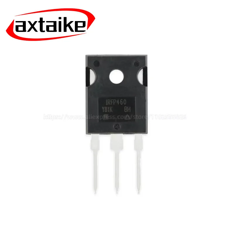 5PCS Transistor IRFP460 IRFP460PBF TO-247 20A 500V N-Channel Power MOSFET DIP