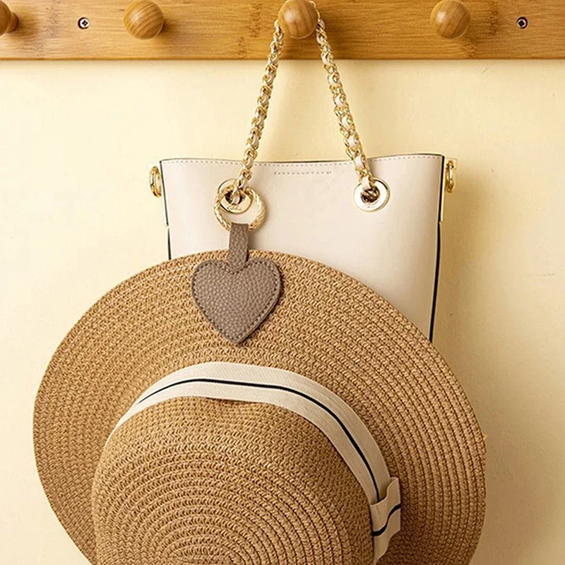 1Pcs Magnetic Hat Clip PU Leather Travel Sun Hat Holder for Handbag Backpack Luggage Hat Keeper Buckle Travel Bag Accessories - Image 3