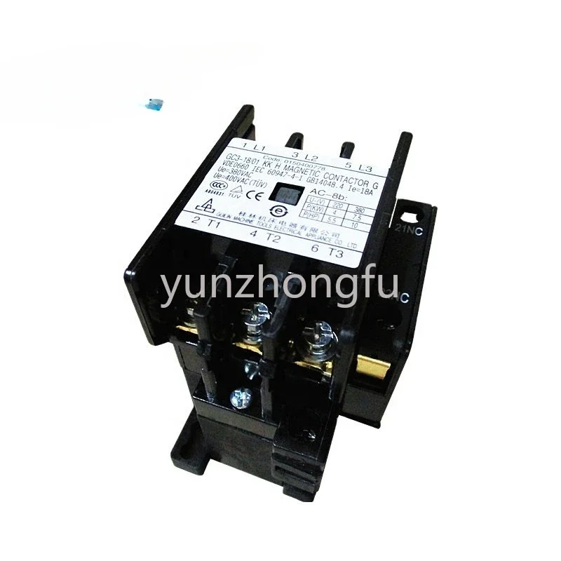 GC4-18/01 KK high quality brand parts haier 3 poles 3 phase air conditioning magnetic 18a electrical contactor