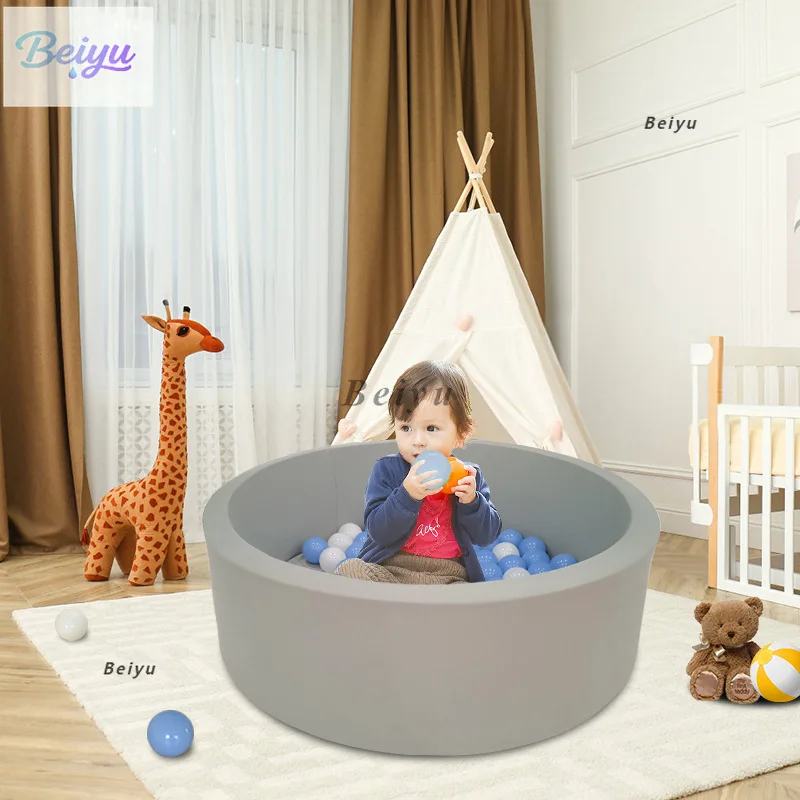 

Популярное детское игровое программное обеспечение для детских игр с молочным шелковым океанским шариком, съемное и моющееся программное обеспечение, губчатый шарик p