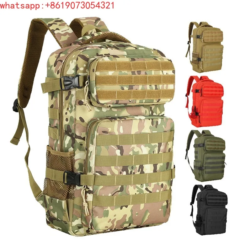 Backpack Outdoor Leisure Camping Cycling Hiking Bag Mountaineering Tour Bag Primary and Secondary School School Bag