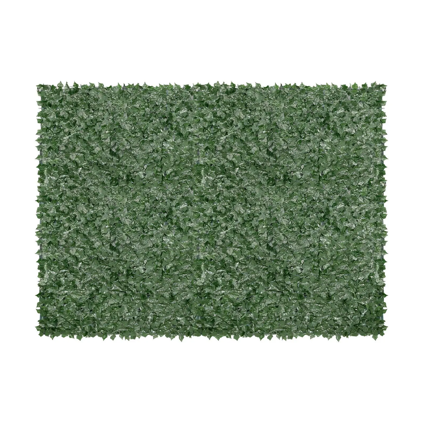 Ivy Privacy Fence, 96 X 72 in Artificial Green Wall Screen, Greenery Ivy Fence with Mesh Cloth Backing and Strengthened Joint