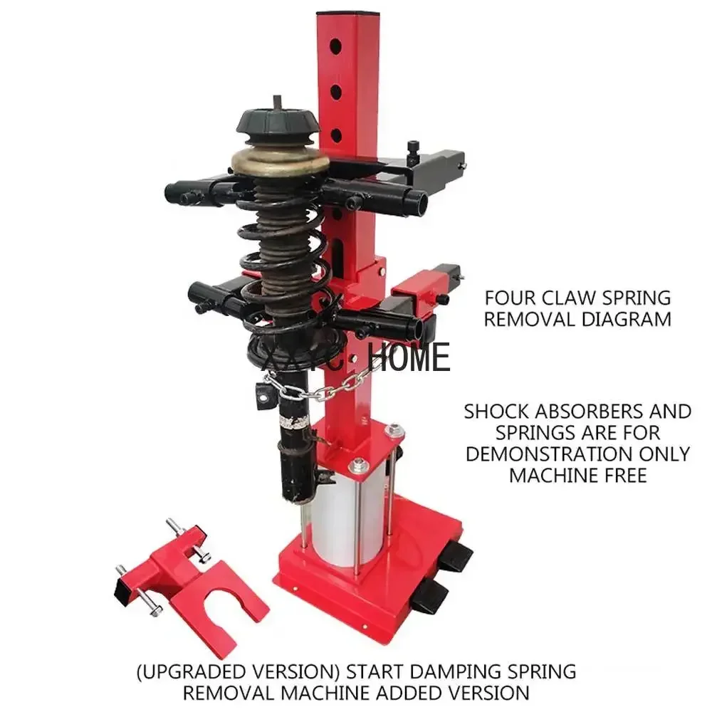 Automobile Shock Absorber Spring Compressor Pneumatic Hydraulic Shock Absorber Spring Disassembly And Assembly Machine