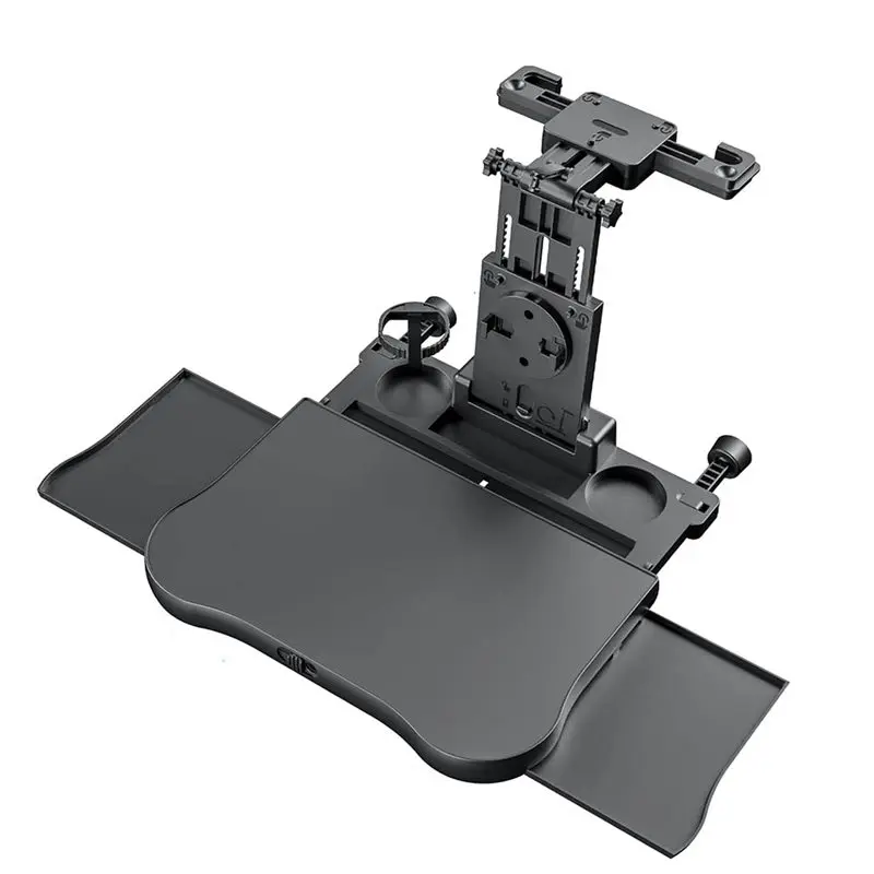 A65P-Expandable Car Backseat Desk With Non-Slip Pad & Device Holder Back Seat Tray For Laptop Dining