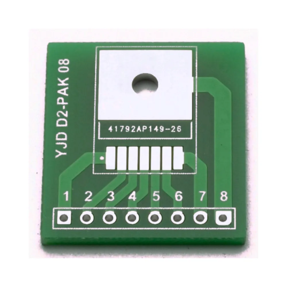 TO263-8 Transfer Board D2-Turn DIP2.54 PAK