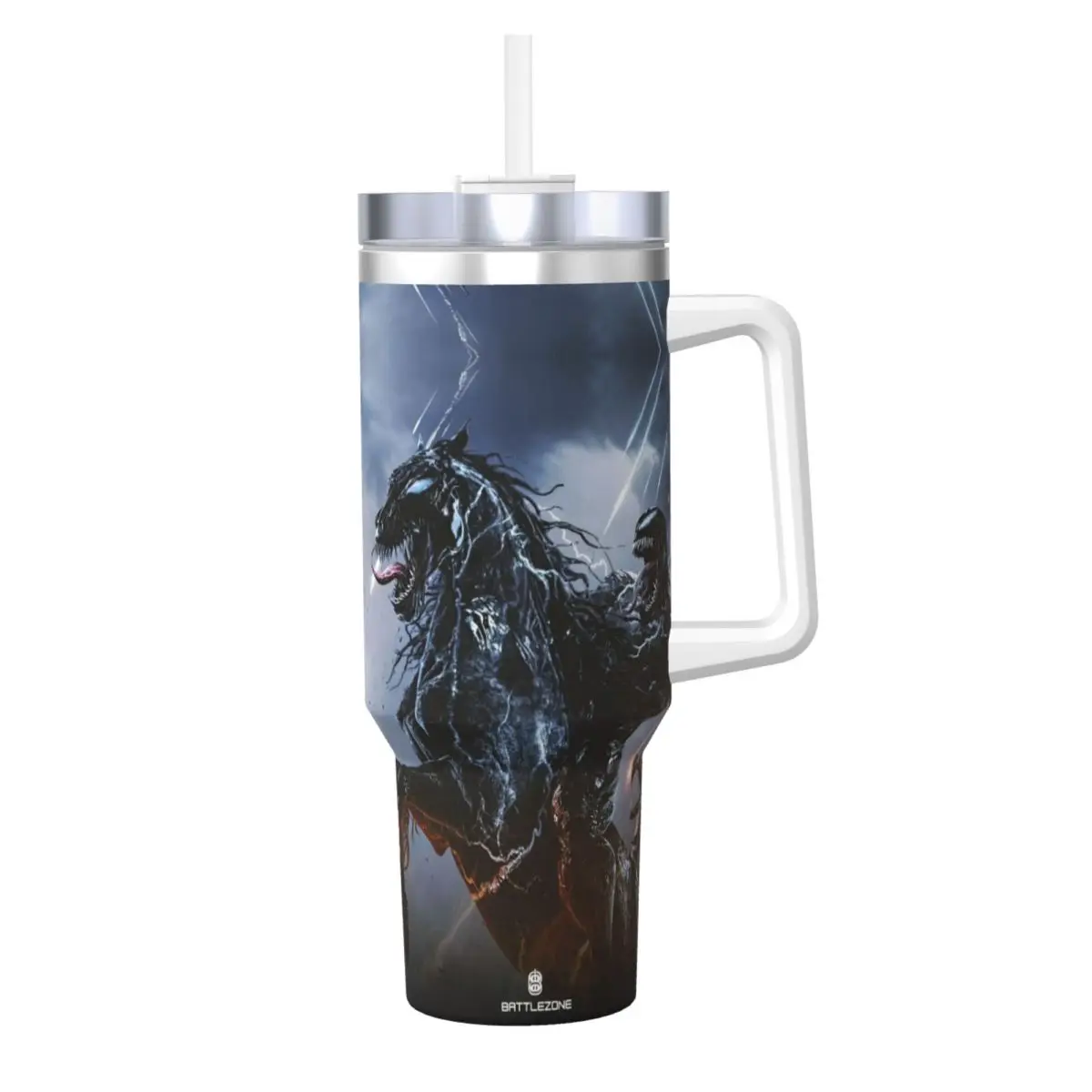 VENOM THE LAST DANCE Stainless Steel Tumbler Camping Coffee Mug With Straws and Lid Large Car Mugs Cold Drink Water Bottle