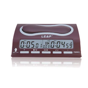 

2024 New Leap PQ9903A 29 Modes Multi-function Digital Chess Clock Game Chess Alarm Timer Lightweight Professional Chess Clock