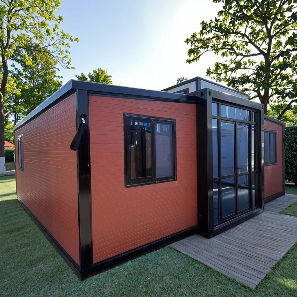 Customized Luxury 2 Bedroom Expandable Prefab Home Luxury Container Modular Prefabricated House With Bathroom Modern Prefabricat