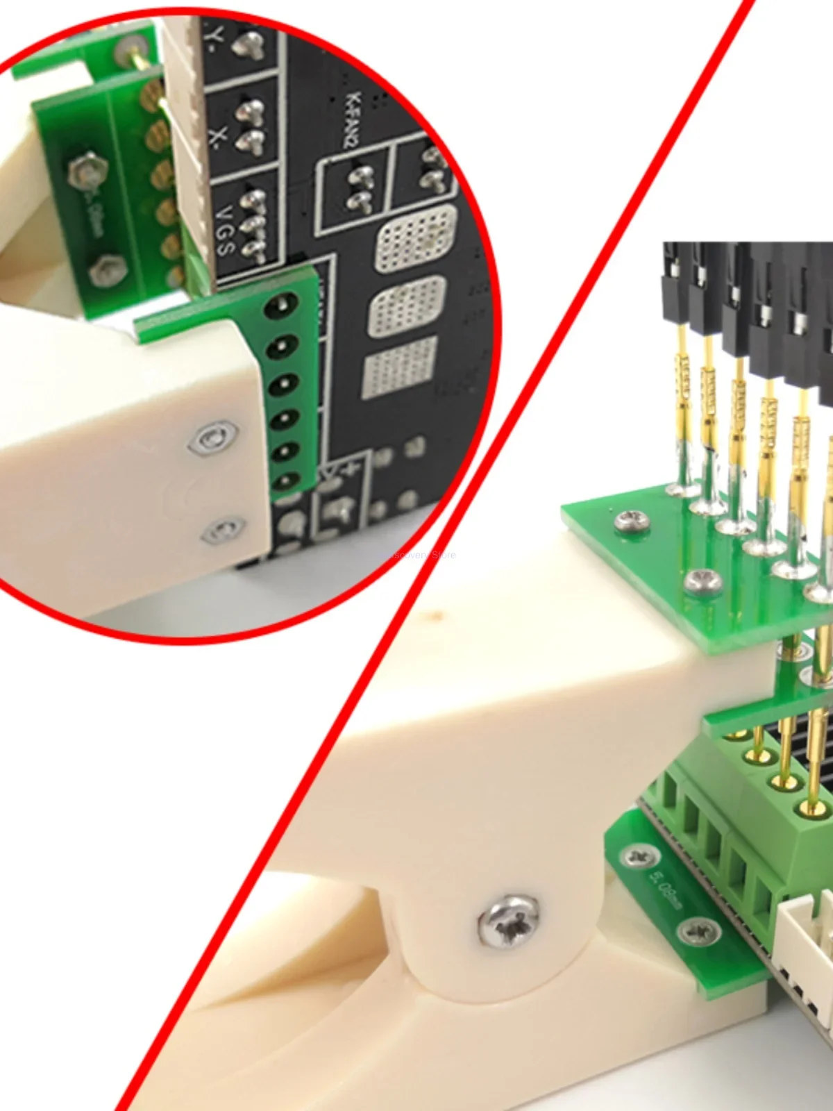 Empty Clip PCB Fixture Clip Aging Energized Spring Pin Wiring Terminal Accessories 3.81 5.08 7.62