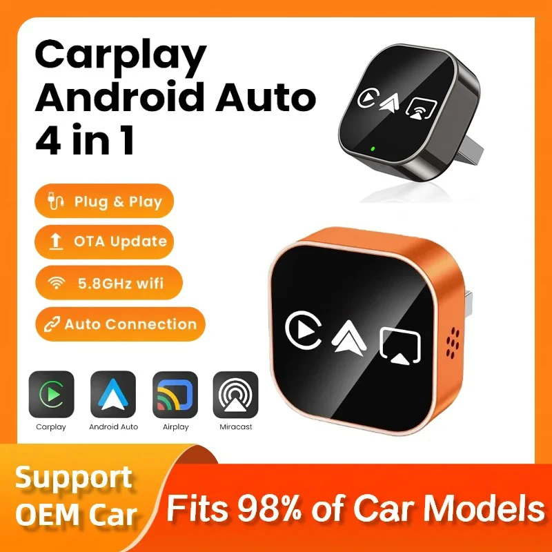4-In-1 Wireless Car…