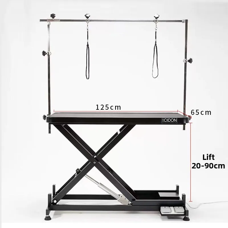Pet dog electric lifting beauty table, hydraulic beauty table, styling table