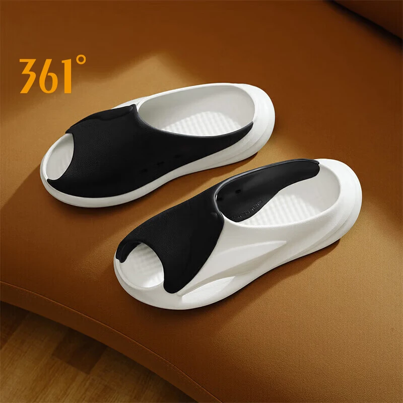 

361 Degrees NEW Men Sports Slippers Whale 2.0 N40 Hole Shoes Non-Slip Trendy Thick Bottom Beach Leisure Male Sandals 672326727