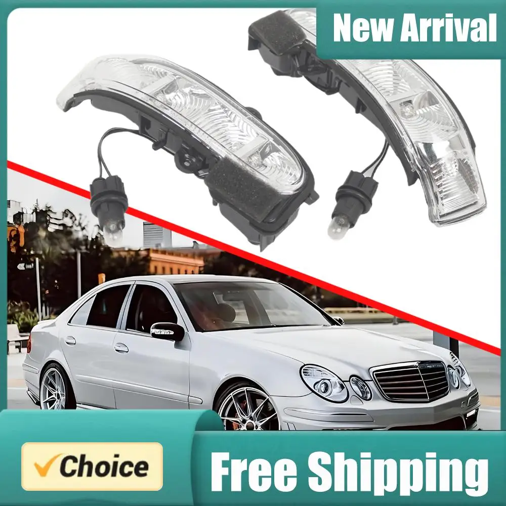 

Rearview Mirror Turn Signal Light 2038201421 LED Side Rearview Mirror Turn Light for Mercedes Benz E-Class W211 S211 2002-2006