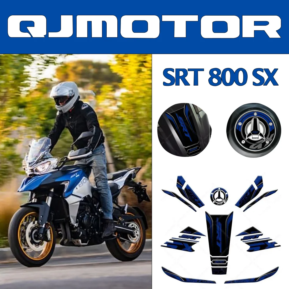 

Motorcycle Accessories Tank Pad 3D Gel Epoxy Resin Stickers Kit Anti-Slip Waterproof Sticker For QJ Motor SRT 800 SX