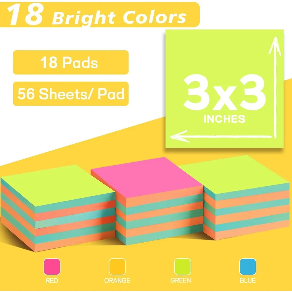 (18 Pads) Pop Up Sticky Notes - Home Office Alternative avaliação e preço