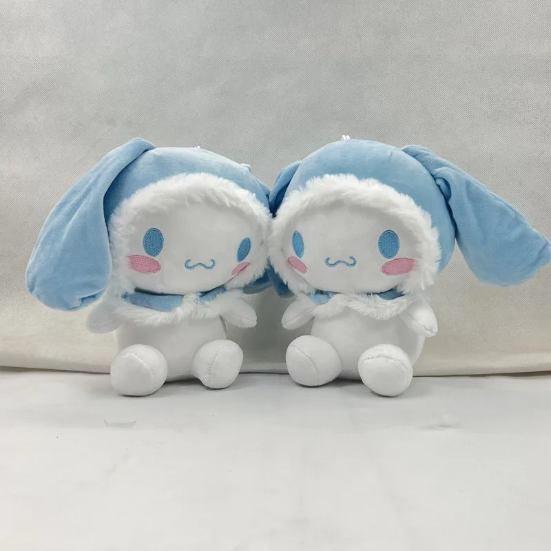 Sanrio-Accesorios De Peluche para decoración De habitación, muñeco Kawaii De 25CM para el aprendizaje del hogar, Diy, Cinnamoroll, adornos