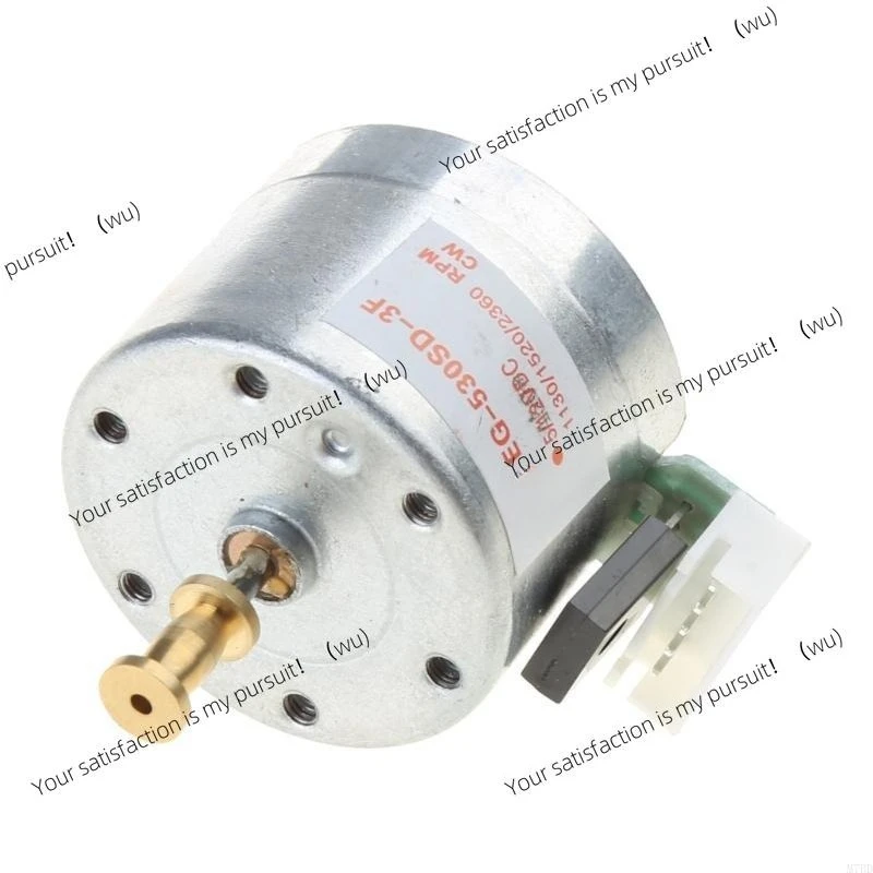 2pcs 3-Speed 33 45 78 RPM Metal Turntables Motor 25 mm Mount Holes for Record Player