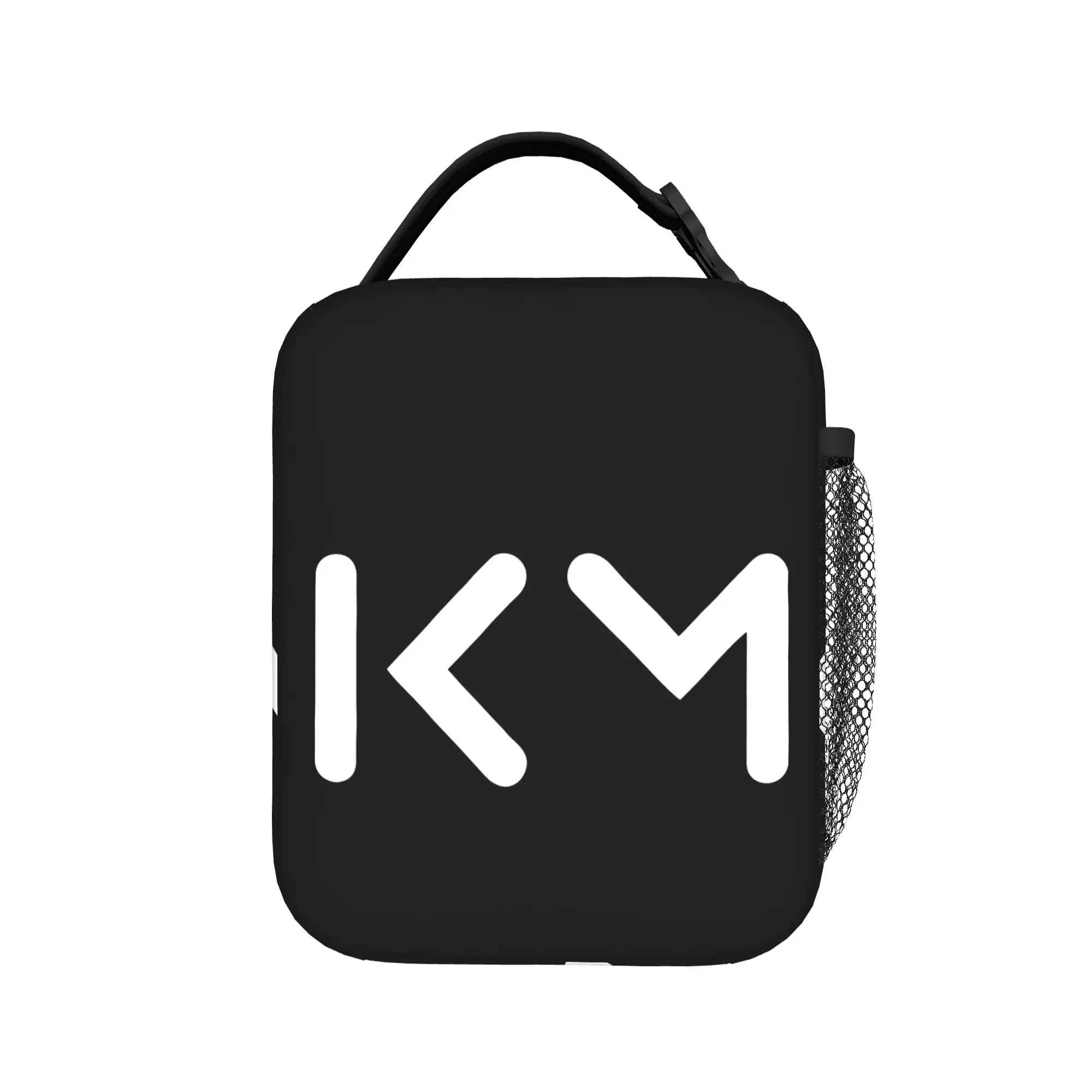 KM M-Mbappes Insulated Lunch Bag Cooler Bag Reusable,Meal Container Soccer High Capacity Tote Lunch Box Food Storage Bags