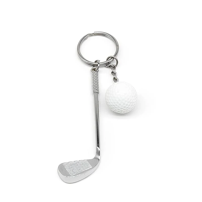 10Pcs Golf Gifts Keychain for Men Women Golf Club Keychains Backpack Decorations Birthday Christmas Gifts for Father Grandfather