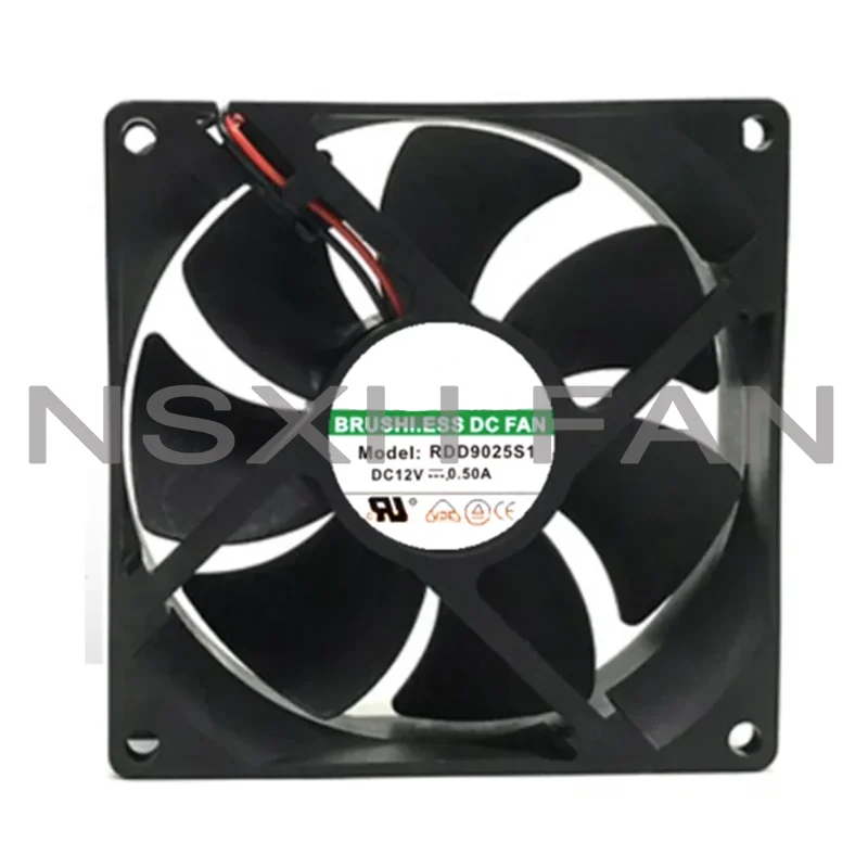 Ventilador de refrigeración de alto volumen para CPU, dispositivo RDD9025S1, 12V, 0.50A, 9225, 92x92x25MM, nuevo