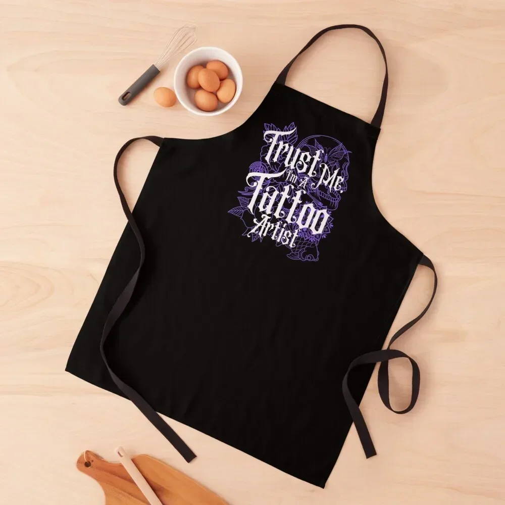 

Trust Me, I'm A Tattoo Artist Apron Women Kitchen'S Cooking For Girl Custom Apron