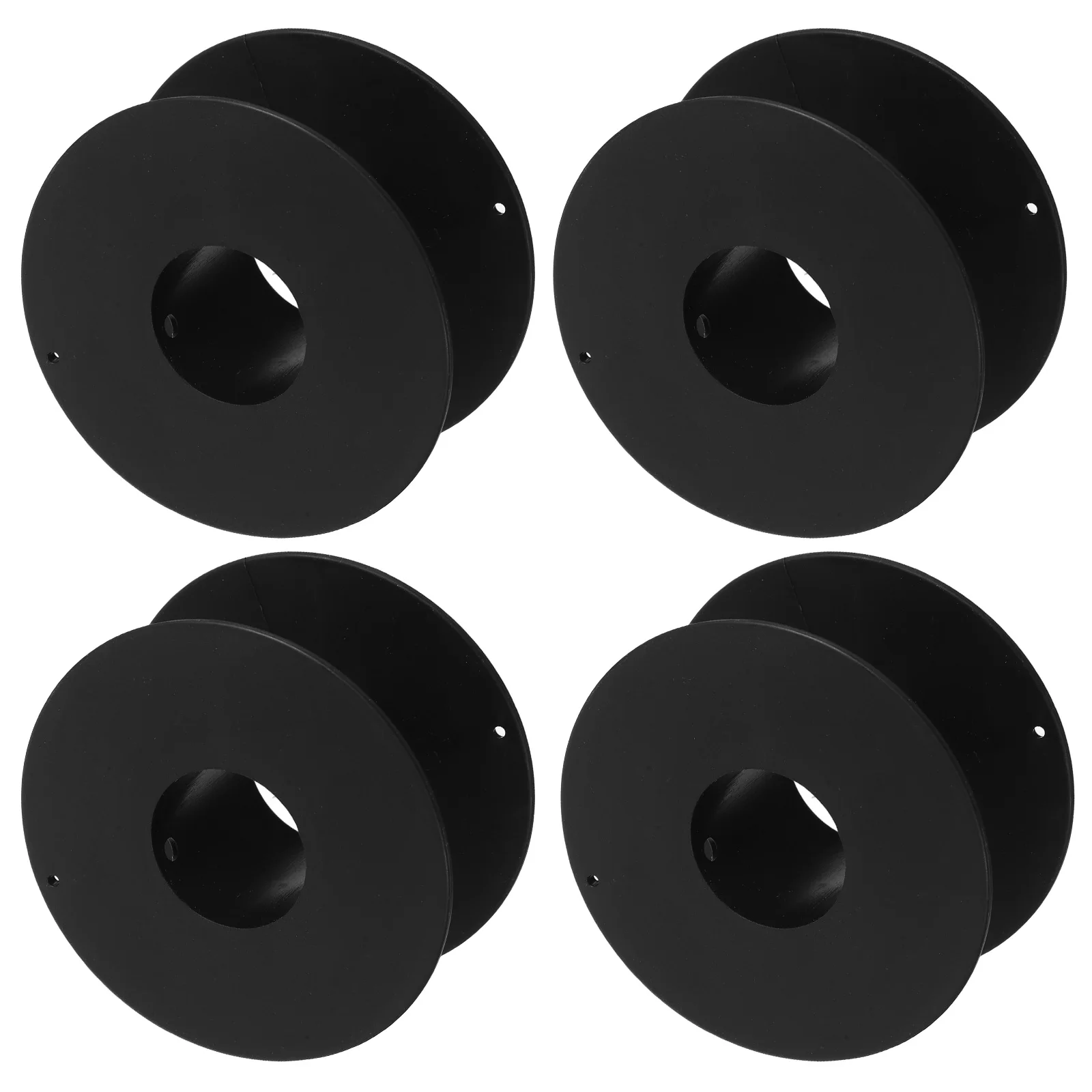 

4pcs Lightweight Plastic Wire Spool Reel For Copper Steel Fishing Line Durable Outdoor Cable Organizer Cord Holder Extension