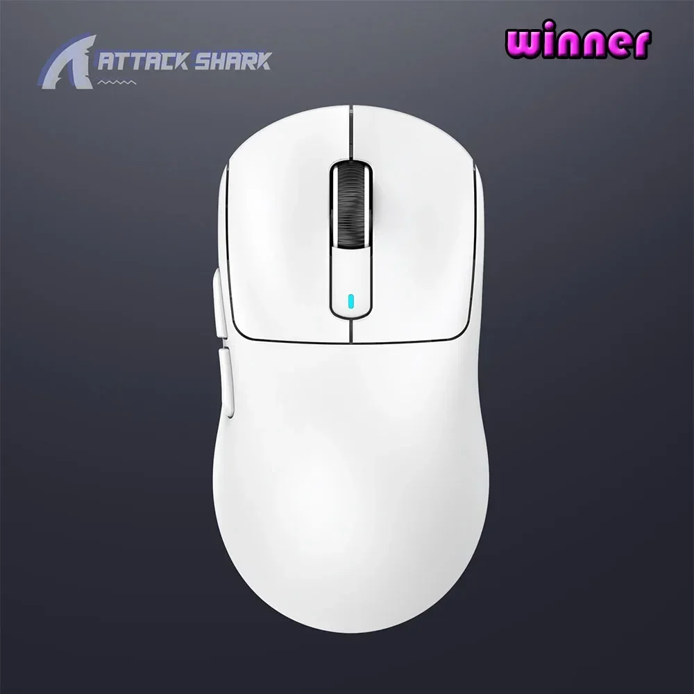 Attack Shark X3 Mouse Three Mode Wireless  Lightweight Paw3395 E-sports Game Mouse Low Delay Fps Gaming Mouse For Win/mac Gift