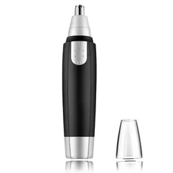 1PC Electric Nose Hair Trimmer, Professional Painless Nose And Ear Hair Trimmer For Women Men Waterproof Stainless Steel Head