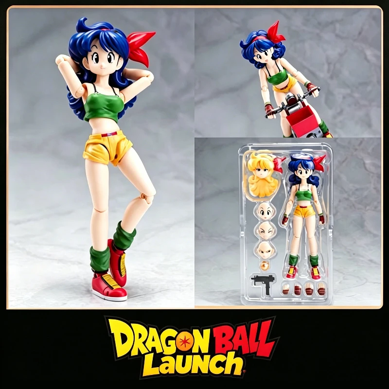 Figura de Acción Articulada de 13 cm KO SHF Classic Dragon Ball Dual Form Launch, Modelo de Anime, Juguete, Adorno de Escritorio, Regalos Coleccionables