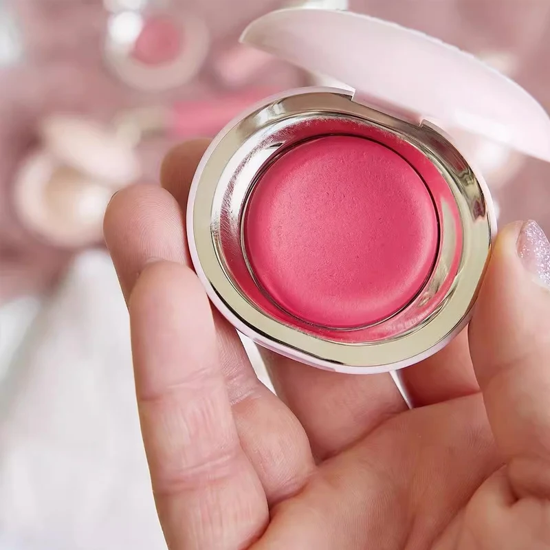 كريم أحمر الخدود السائل اللامع من نادر بيوتي يبرز الجسم، كريم أحمر الخدود يضيء كفاف الوجه، ملمس رطب لامع، أحمر شفاه لامع #4