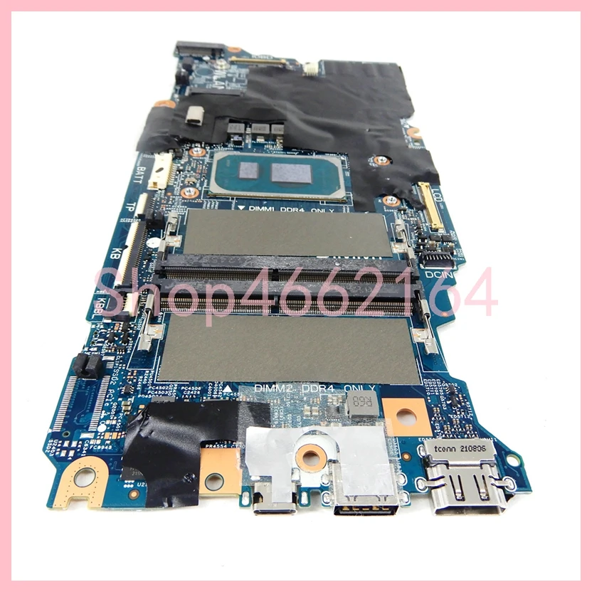 Imagem -06 - Placa-mãe Portátil para Dell 100 Testado ok Notebook Mainboard i3 i5 I711th Gen Cpu Inspiron 14 5410 203071-1