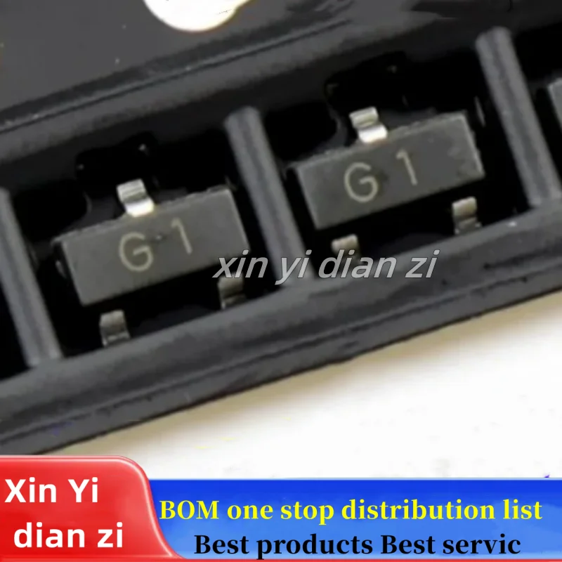 100 buah/lot chips MMBT5551 SOT23 CIP ic tersedia