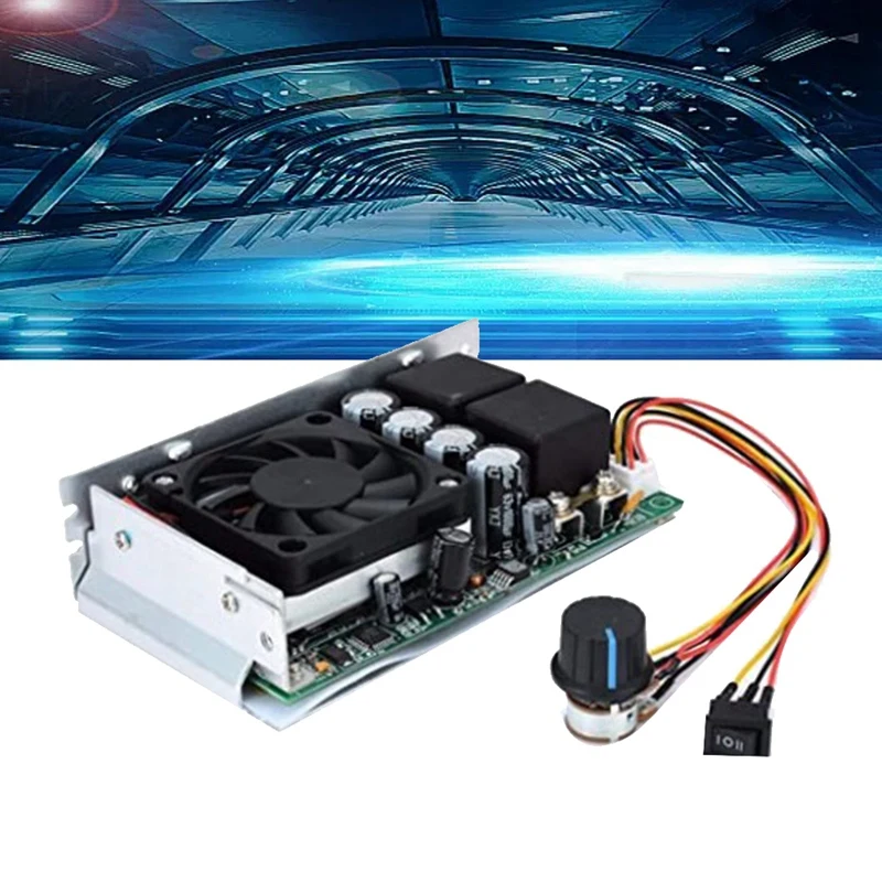 10-50V 3000W DC Motor Speed Control Board PWM 100A Multi-Function Convenient Speed Control Board Easy Install