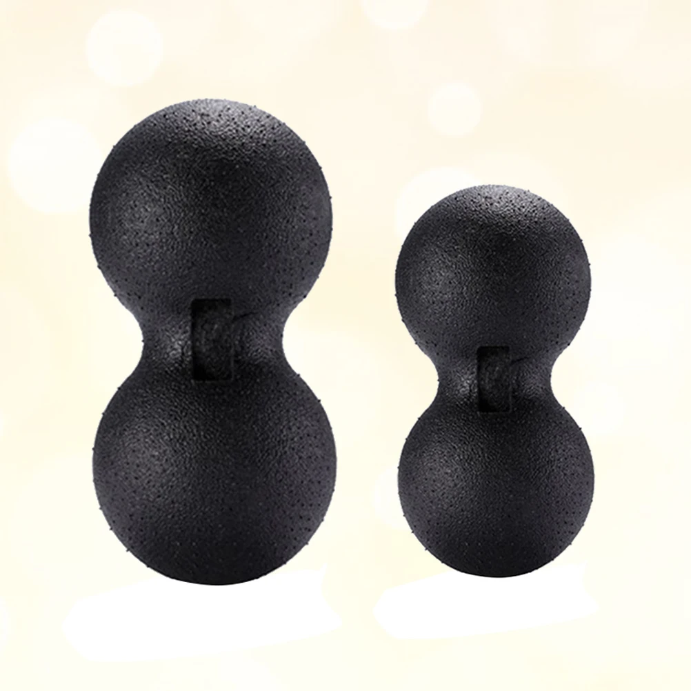 

2 Pcs Scroll Wheel Massage Ball Fitness Balls Shoulder Massager Peanut Muscle Roller