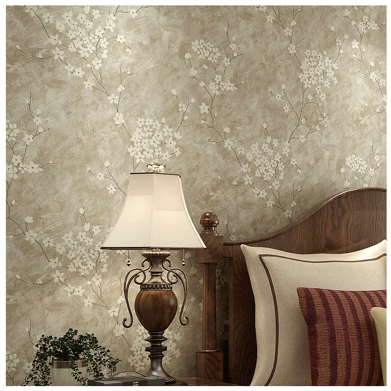 

Американская цветочная настенная ткань, бесшовный весь дом, спальня, гостиная и прикроватная тумбочка, телевизор, сливовый фон, стена