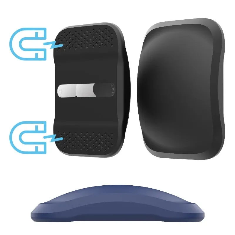 

For Apple AirTag Case Premium: Premium Silicone Magnetic Cover,，Scratch-Proof & Snug Fit for Anti-Loss Locators