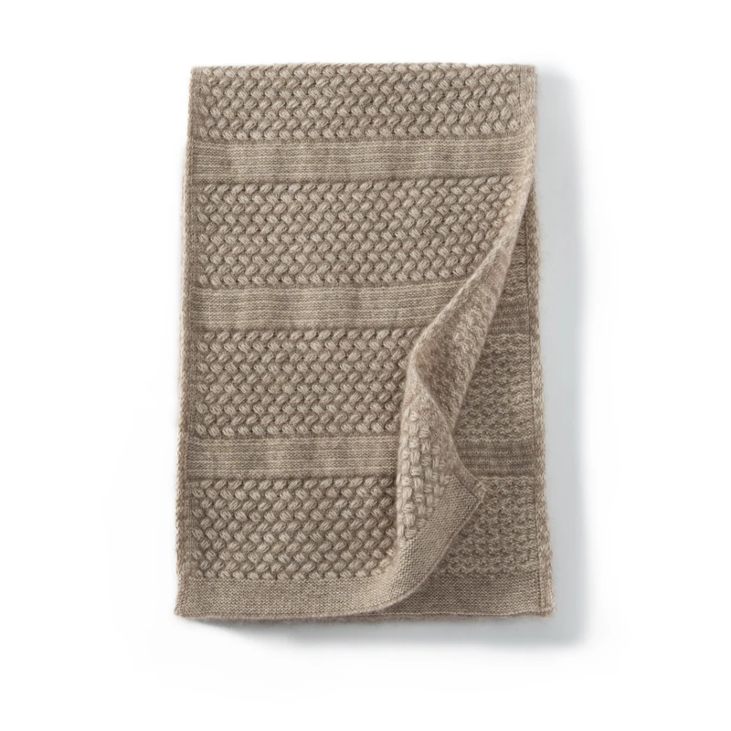 

Модный вязаный шарф из 100% кашемира на зиму, уличный женский мягкий вязаный теплый мужской однотонный жаккардовый шарф