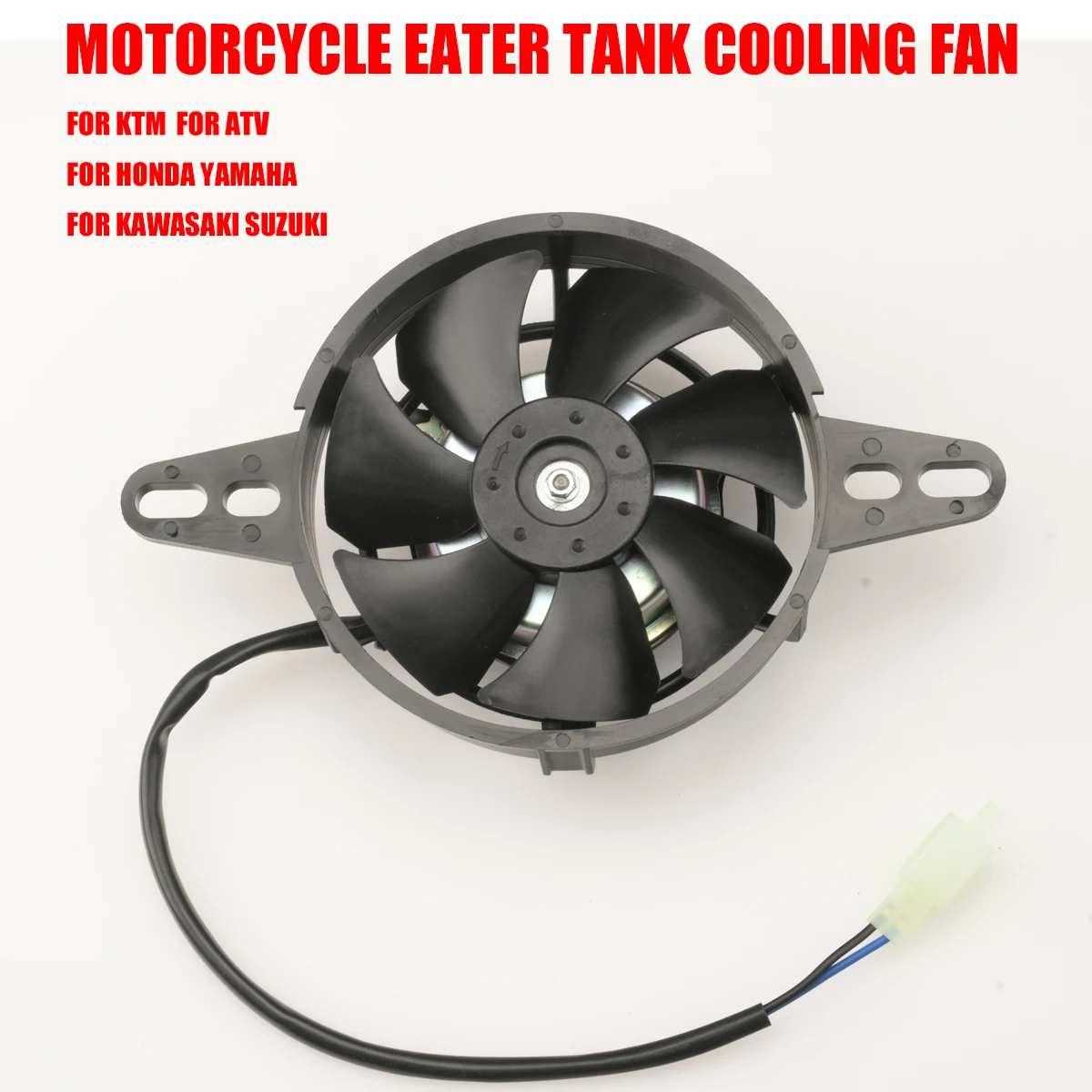 

Motocross 12V Enduro Electrofan Engine Parts Motorcycle Accessories Radiator Fan Cooling Fans Dirt Bike 50-250cc Oil Cooler ATV