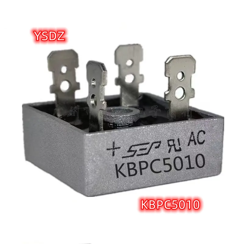 10pcs/lot KBPC5010 5010 BRIDGE DIODE GPP 50A 1000V KBPC