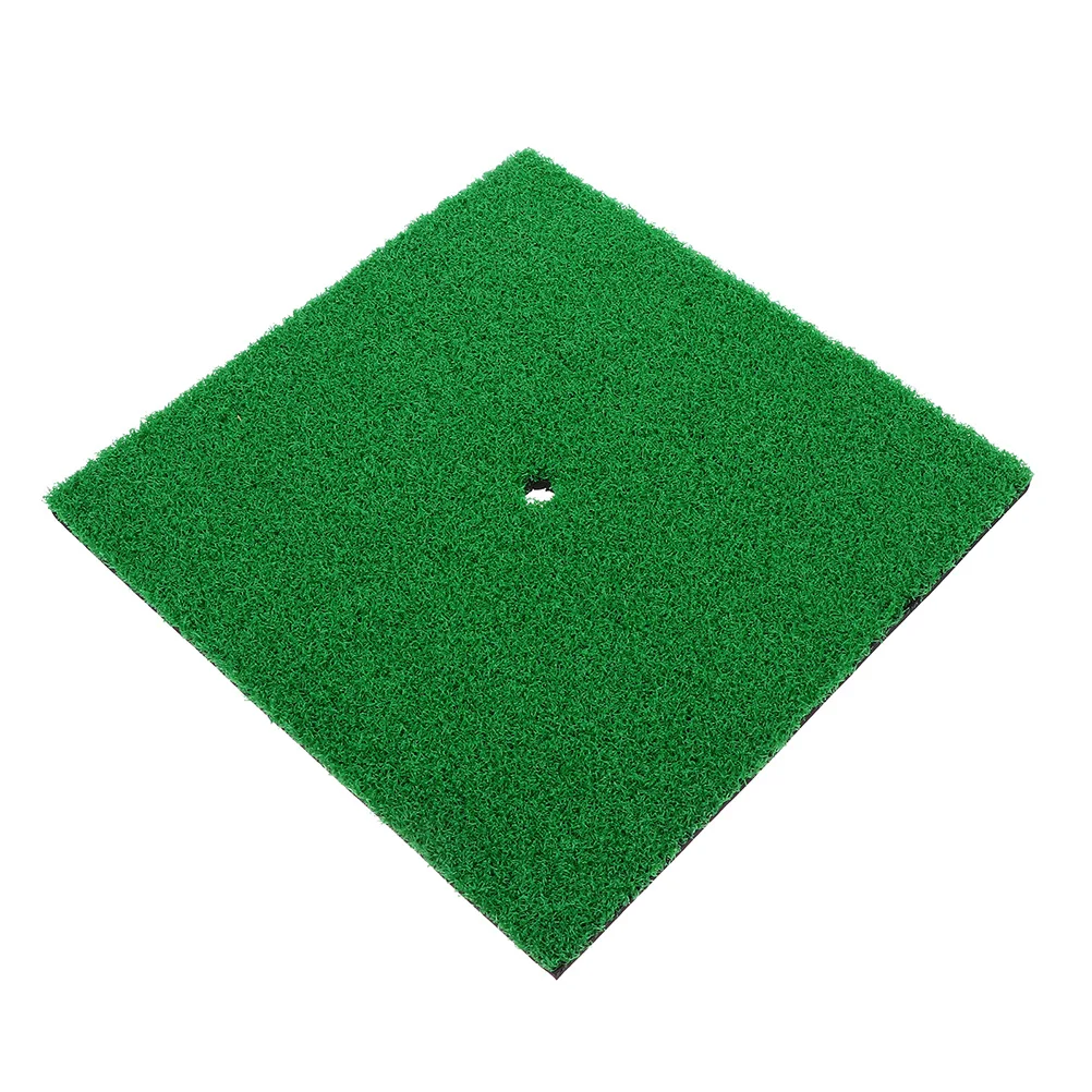 Golf Pad Golfs Training Aid Simulation Grass Mini Practice Mat Equipment Nylon Hitting