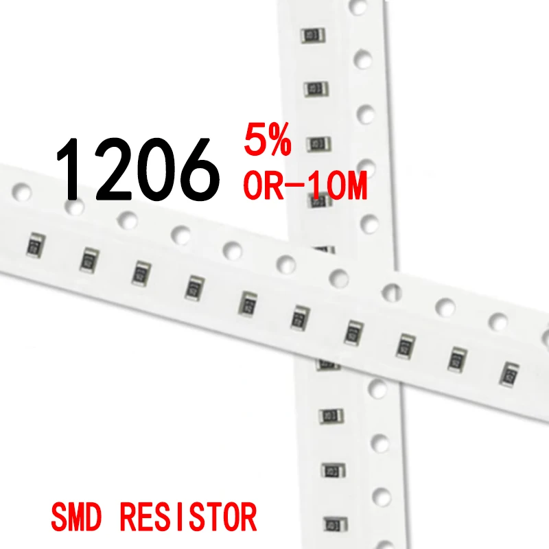 100PCS/LOTE 1206 5%…