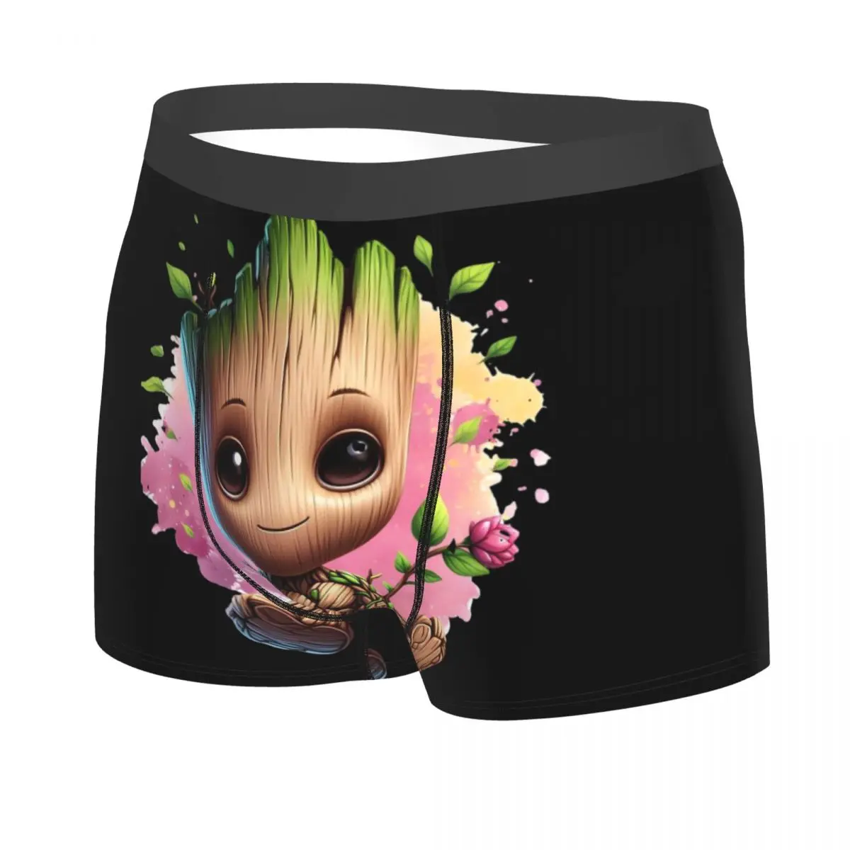 ملابس داخلية رائعة من Guardians Of The Galaxy I AM GROOT Monster Boxers سراويل داخلية مريحة للرجال