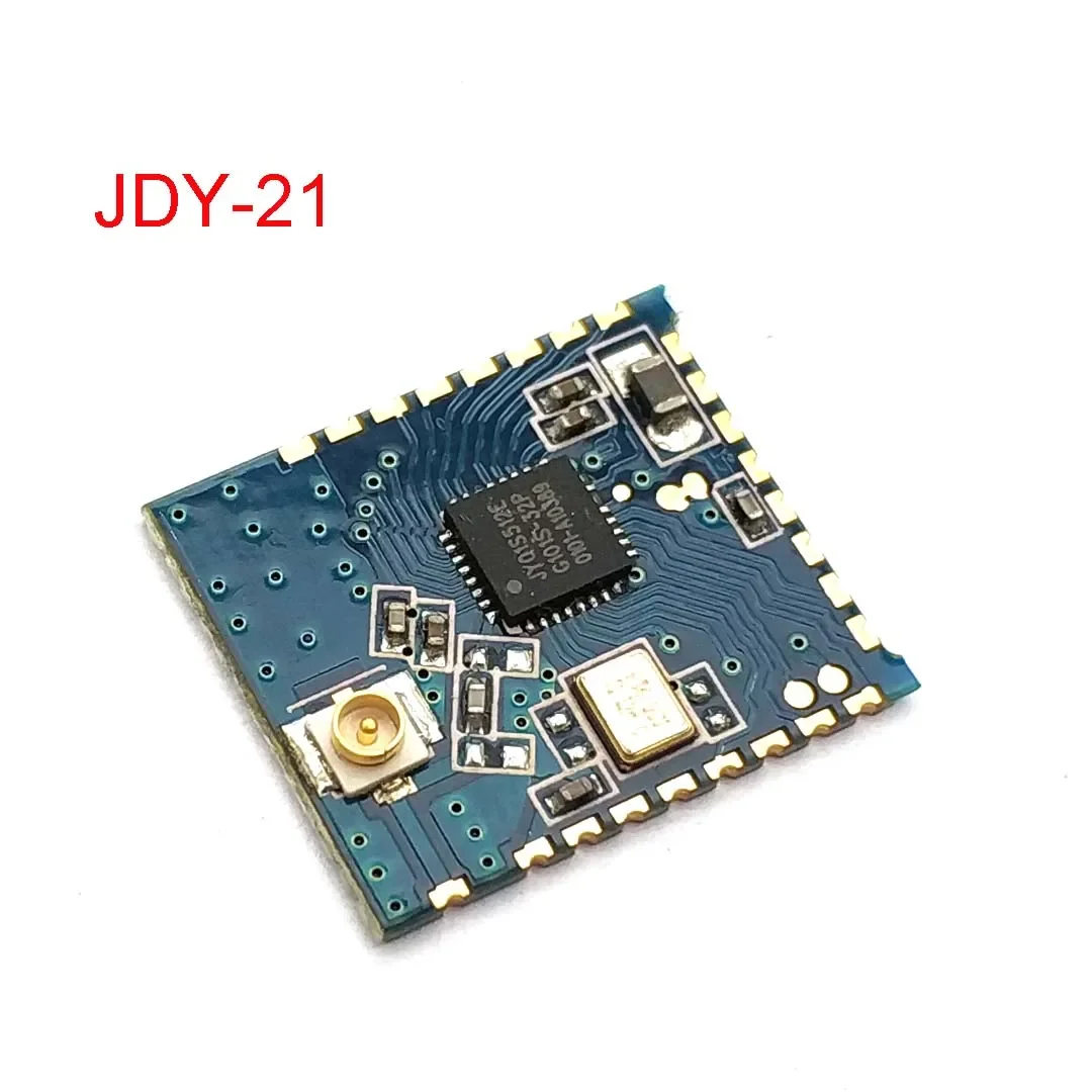 Módulo JDY-21 ble jby 21 2.4ghz módulo compatível com bluetooth de ultra baixa potência 1.8v-3.6v interface de comunicação uart