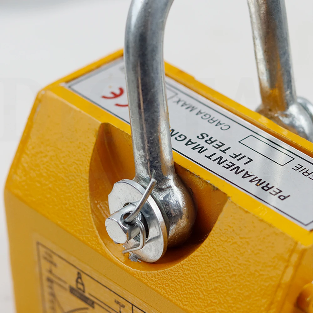 Magnetic Lifter 200KG Heavy Duty Lifting Magnet Hoist For Doing Steel Projects Heavy Industry Hoisting Magnet